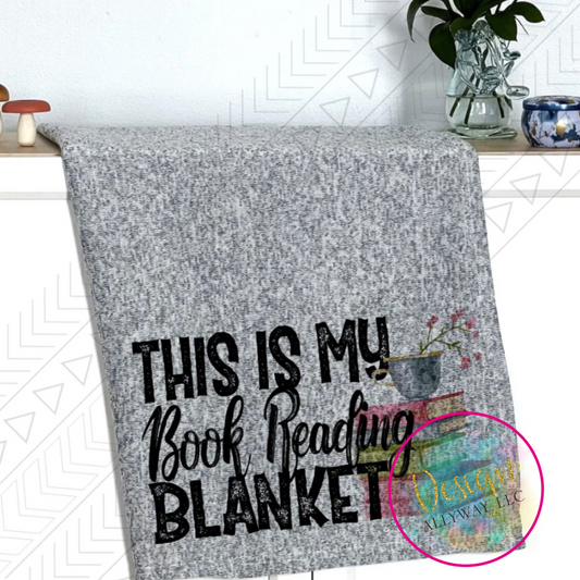 Book Reading Blanket