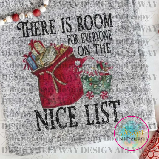 The Nice List Blanket