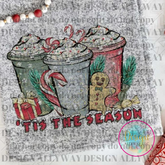 ‘Tis The Season Drinks Blanket