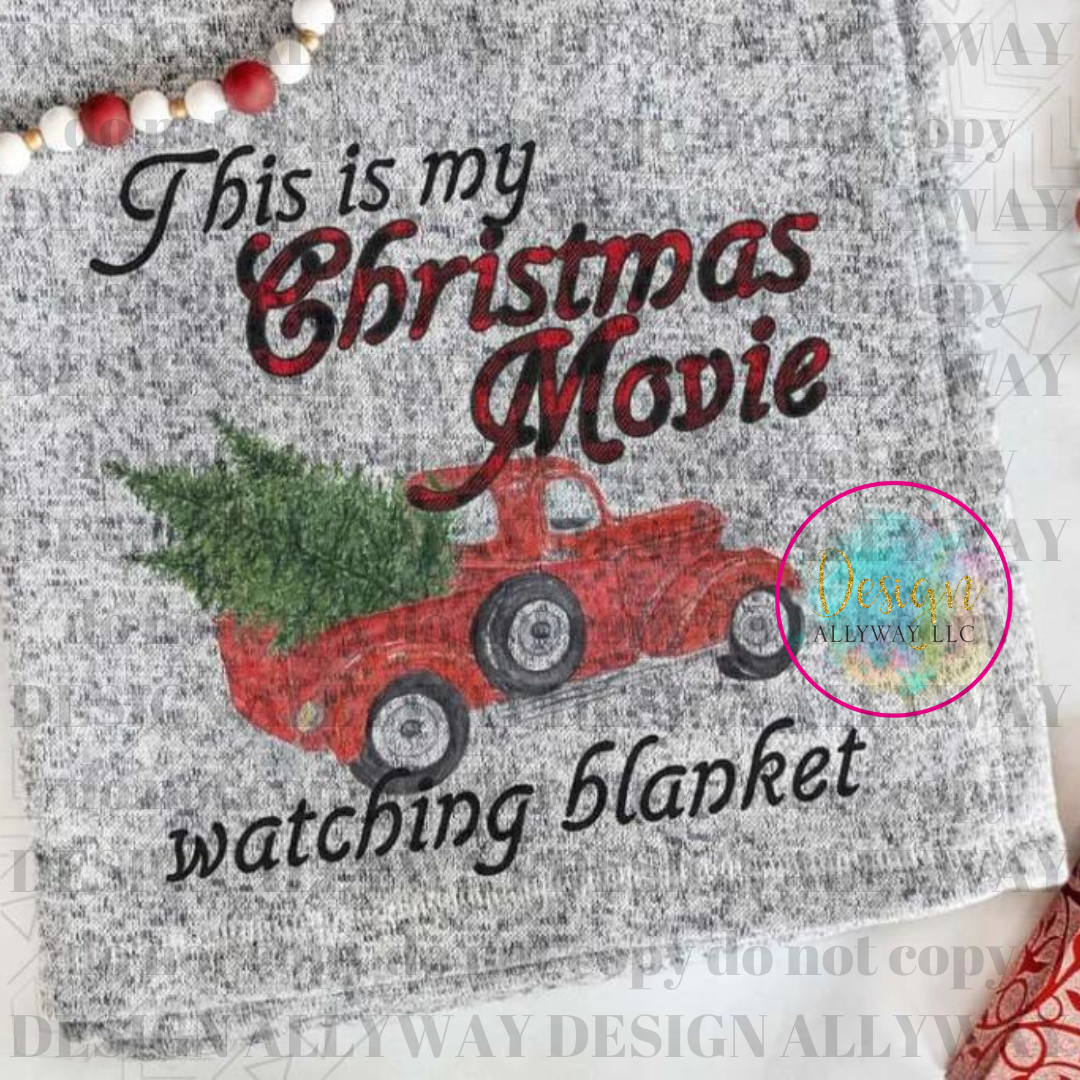 Christmas Movie Blanket