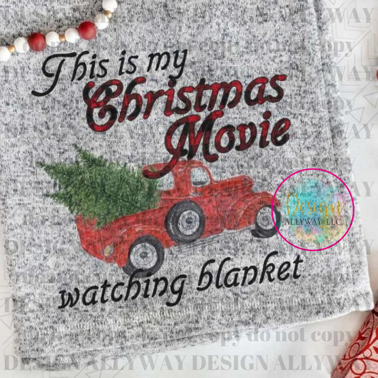 Christmas Movie Blanket