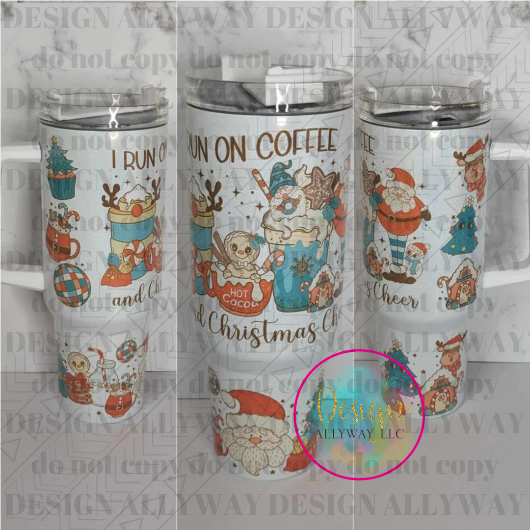 Coffee And Christmas Cheer 40 Oz. Tumbler