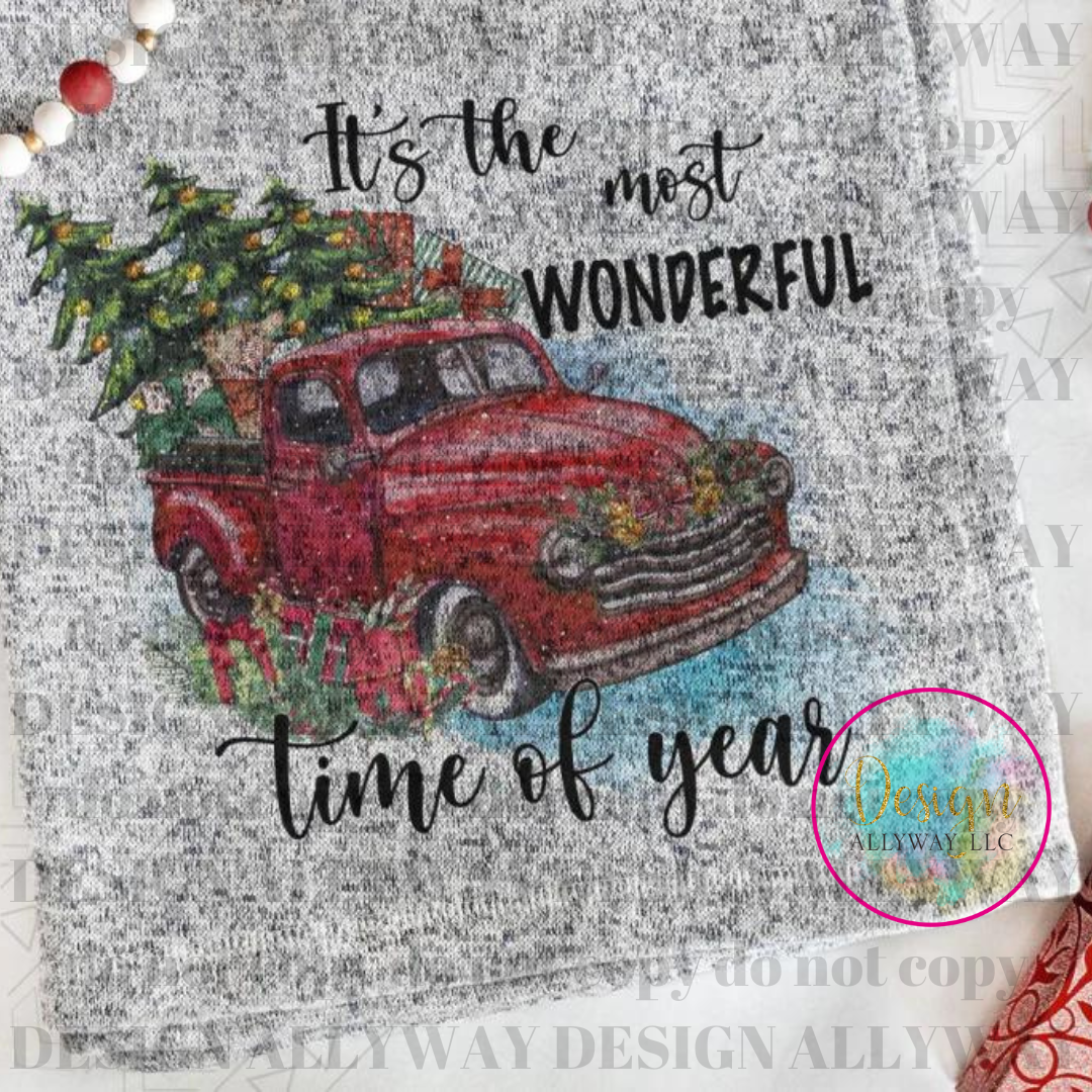 Most Wonderful Time Of The Year Blanket