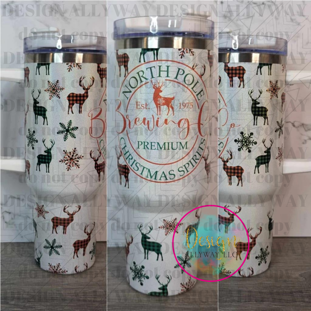 North Pole 40 Oz. Tumbler