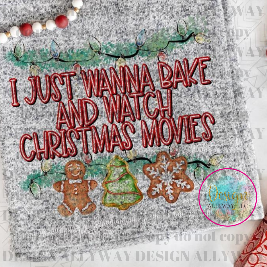 Bake & Watch Christmas Movies Blanket