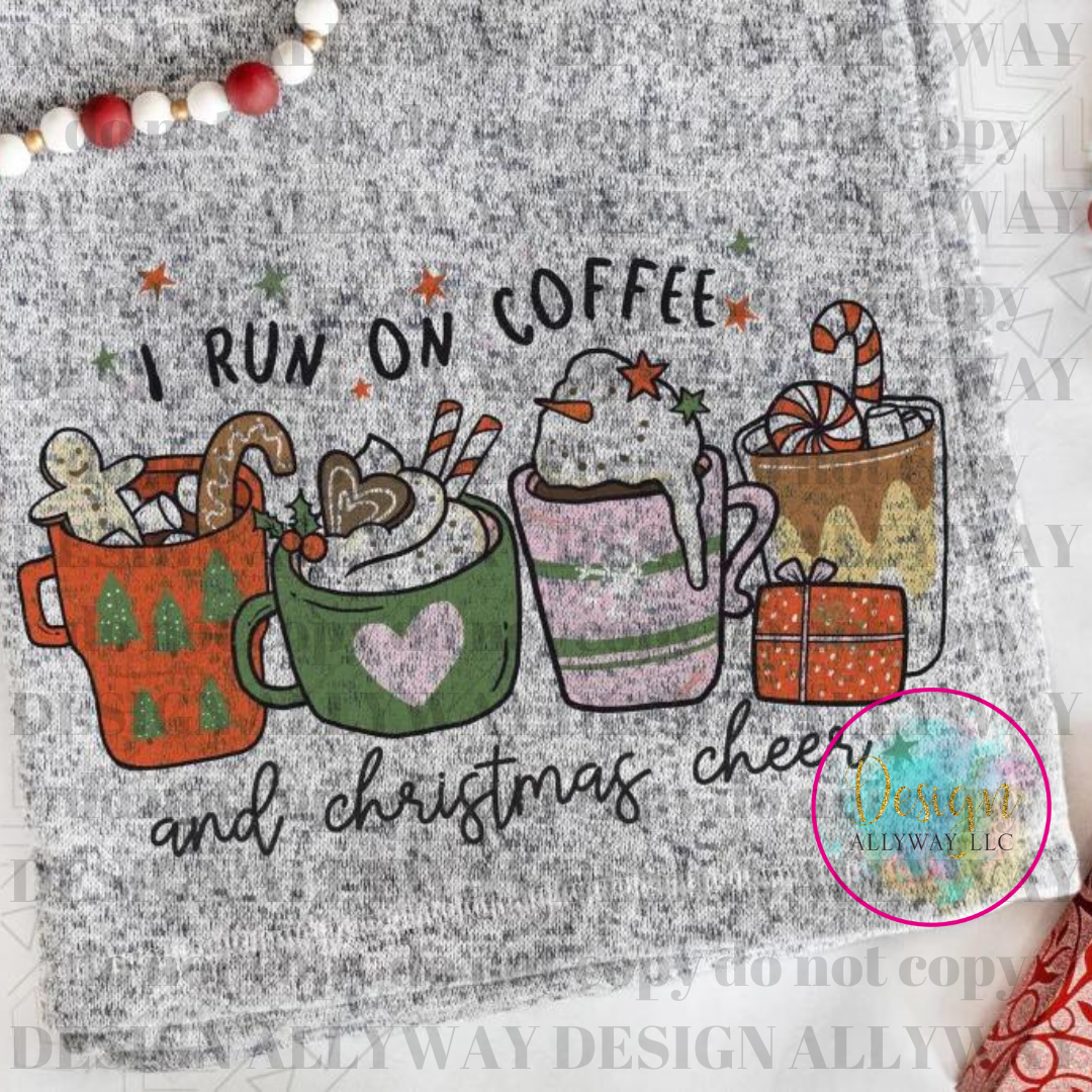 Coffee And Christmas Cheer Blanket