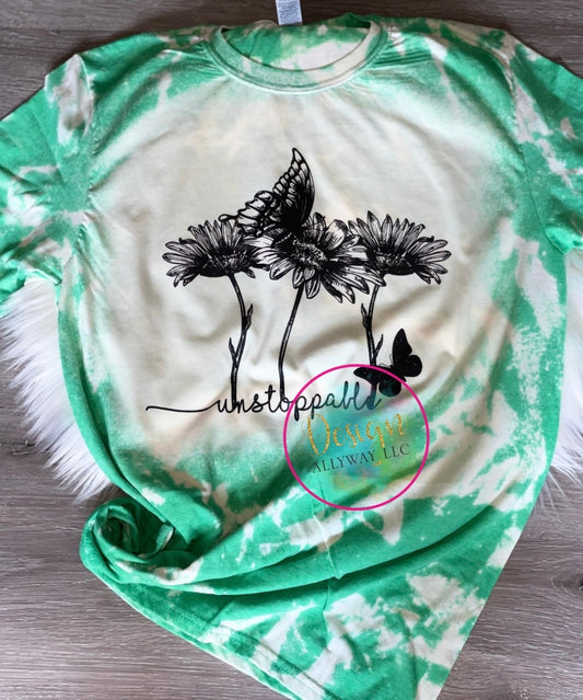 Unstoppable Bleached T-shirt