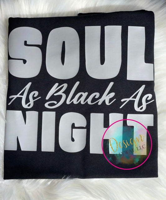 Black As Night T-shirt