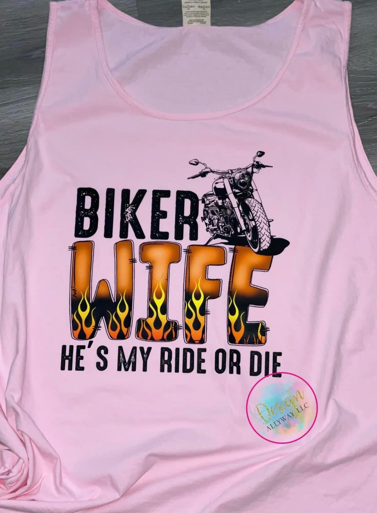 Biker Wife T-shirt