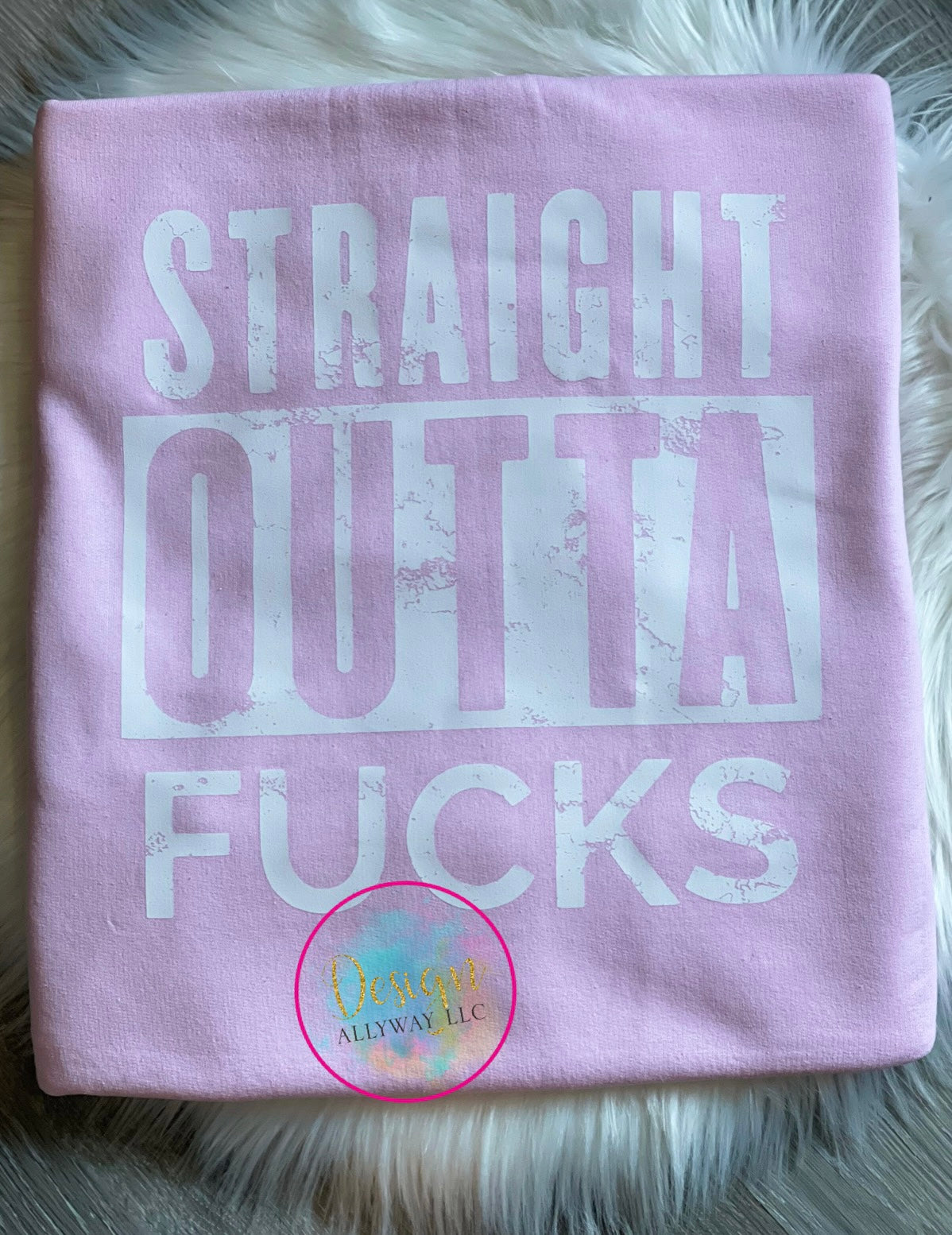 Straight Outta F’s Distressed T-shirt