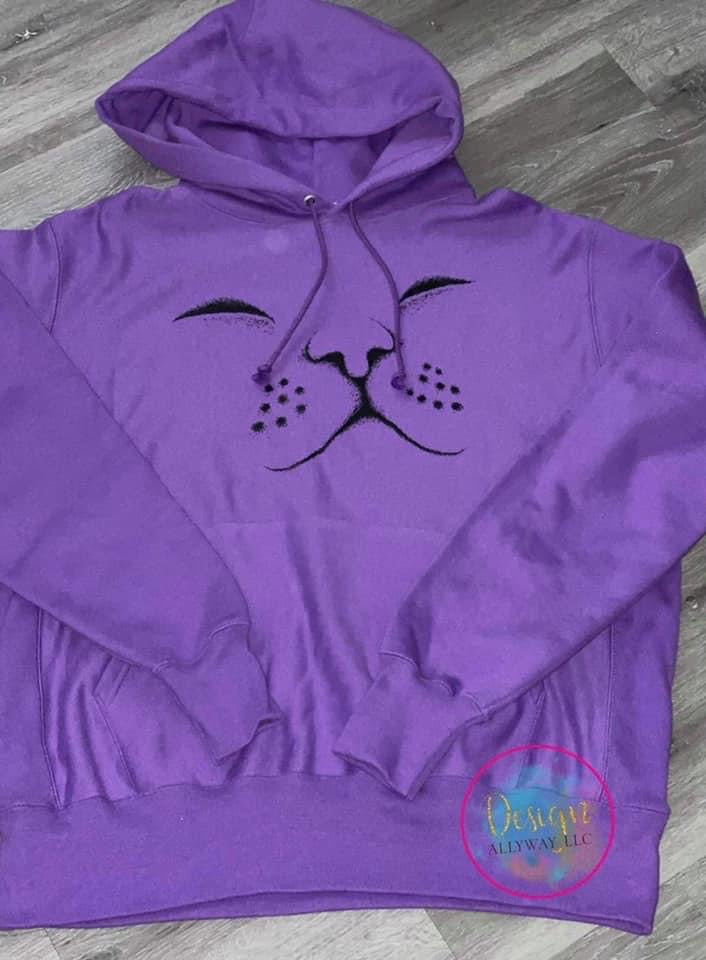 Cat Face Sweatshirt