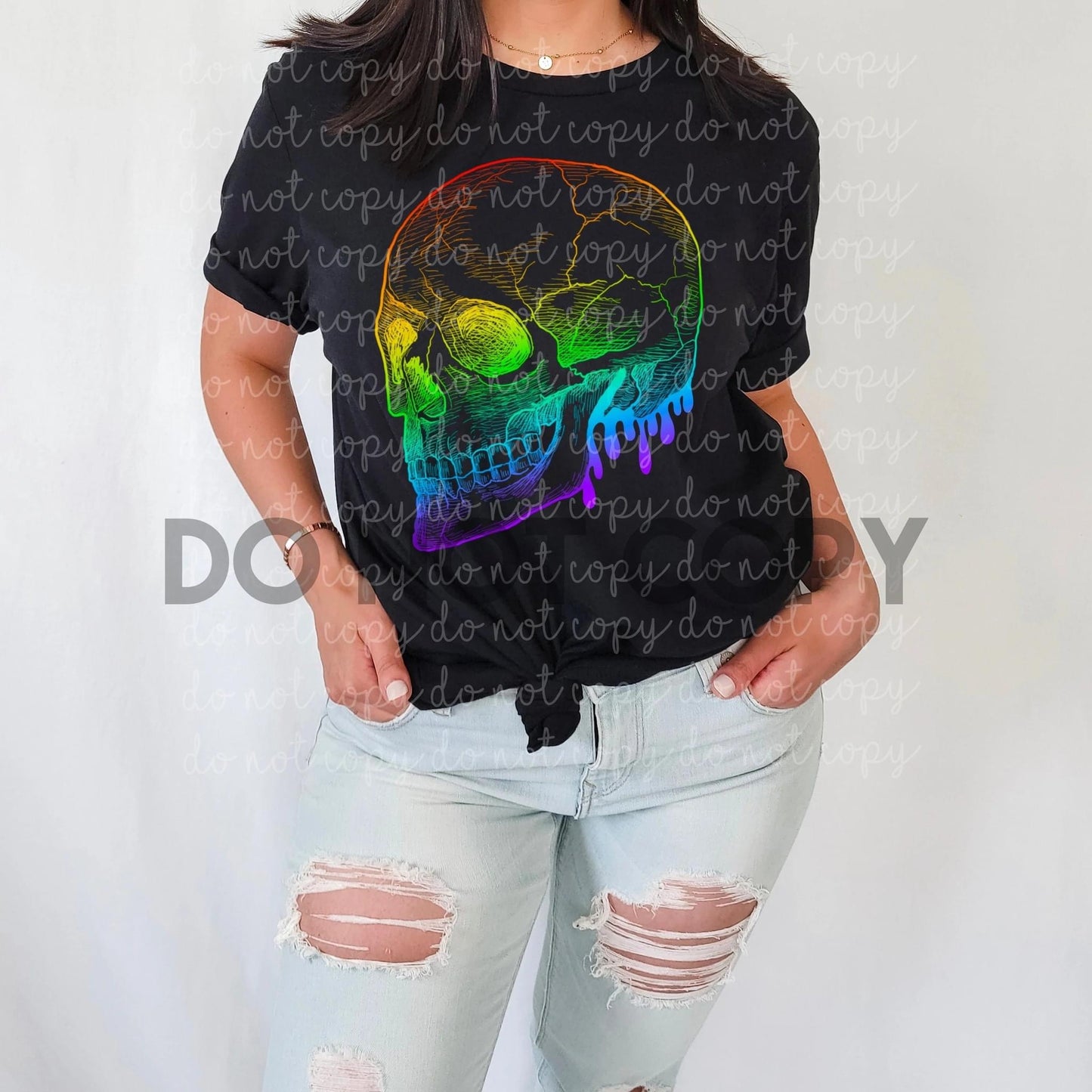 Rainbow Skull T-Shirt